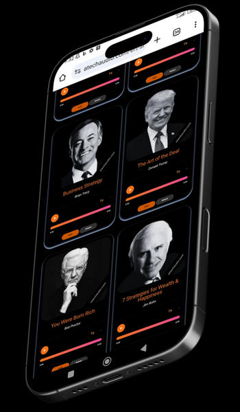 Application ATechAudio sur smartphone